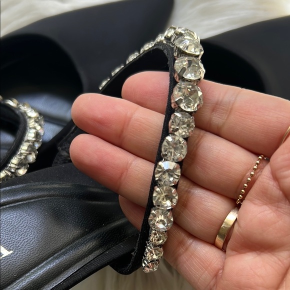 Zara Rhinestone Mules - Picture 3 of 5